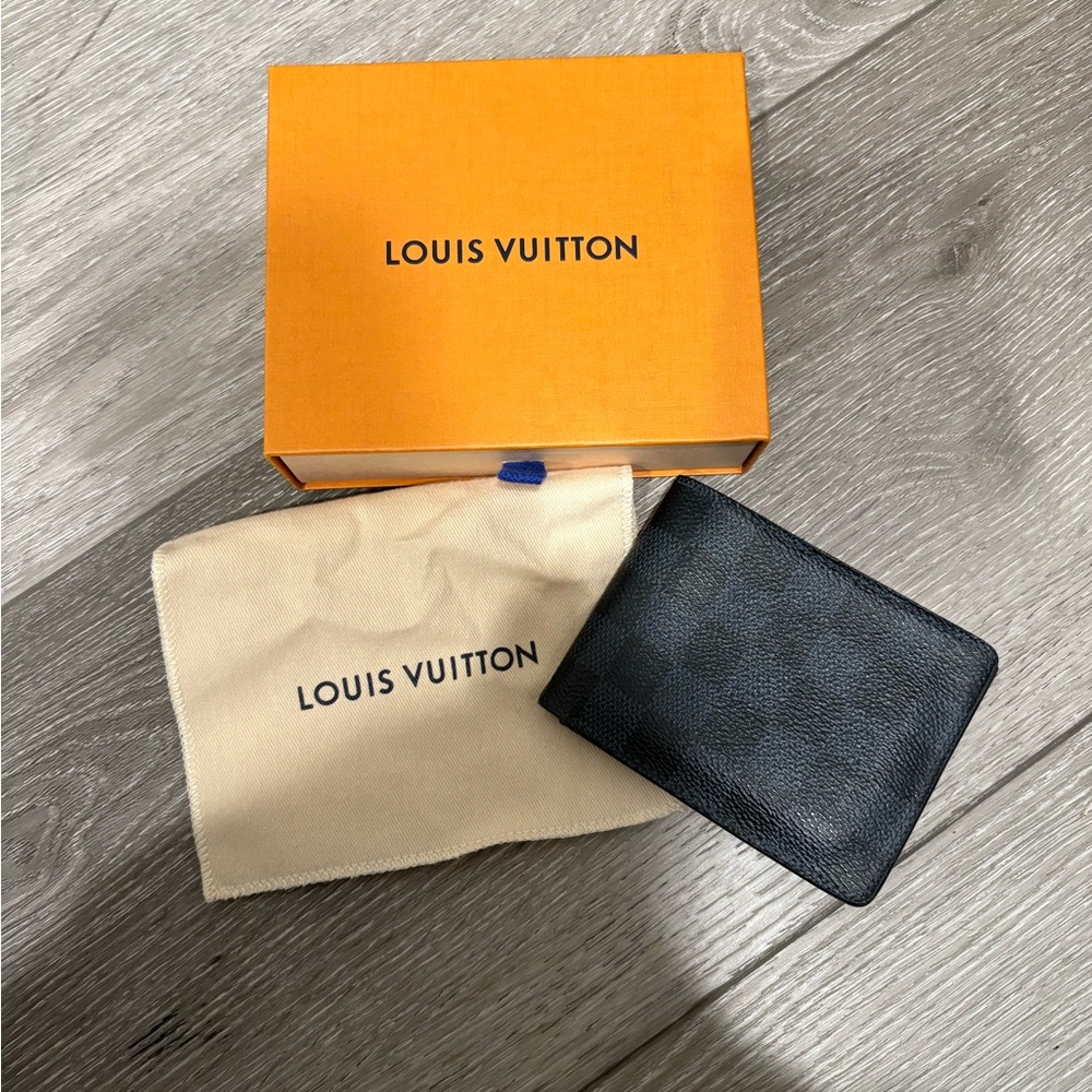 Louis Vuitton Slender Wallet Damier Graphite